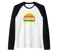 Someone in Canada Loves Me Vintage Sunset Manche Raglan