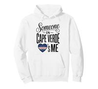 Someone in Cape Verde Loves Me Heart Flag Sweat à Capuche