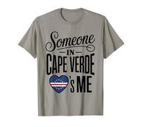 Someone in Cape Verde Loves Me Heart Flag T-Shirt