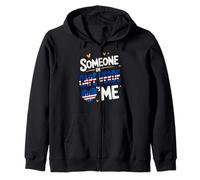 Someone in Cape Verde Loves Me Long Distance Sweat à Capuche