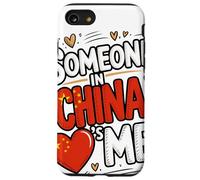 Someone in China Loves Me Cute Heart China Coque pour iPhone SE (2020) / 7/8