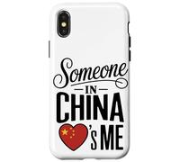 Someone in China Loves Me Long Distance Family Coque pour iPhone X/XS
