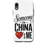 Someone in China Loves Me Long Distance Family Coque pour iPhone XR
