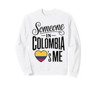 Someone in Colombia Loves Me Heart Flag Love Sweatshirt