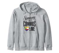 Someone in Comoros Loves Me Long Distance Love Sweat à Capuche