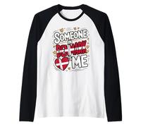 Someone in Denmark Loves Me Long Distance Love Manche Raglan