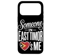 Someone in East Timor Loves Me Flag Heart Coque pour iPhone 17 Pro Max