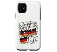 Someone in Germany Loves Me Heart Flag Romantic Coque pour iPhone 11