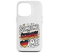 Someone in Germany Loves Me Heart Flag Romantic Coque pour iPhone 13 Pro