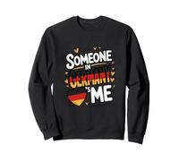 Someone in Germany Loves Me Heart Flag Romantic Sweatshirt