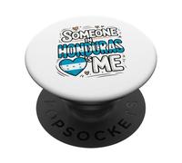 Someone in Honduras Loves Me Long Distance Family PopSockets PopGrip Adhésif