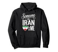 Someone in Iran Loves Me Iranian Flag Heart Sweat à Capuche