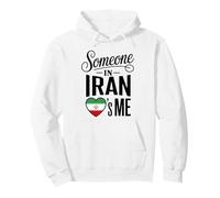 Someone in Iran Loves Me Iranian Flag Heart Sweat à Capuche