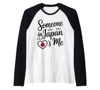 Someone in Japan Loves Me Japanese Manche Raglan