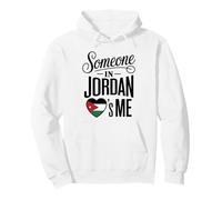 Someone in Jordan Loves Me Heart Jordan Flag Sweat à Capuche