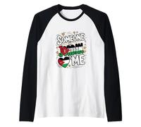 Someone in Jordan Loves Me Long Distance Family Manche Raglan
