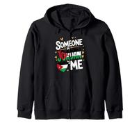 Someone in Jordan Loves Me Long Distance Family Sweat à Capuche