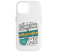 Someone in Kazakhstan Loves Me Long Distance Coque pour iPhone 14