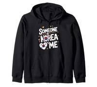 Someone in Korea Loves Me Long Distance Love Sweat à Capuche