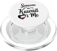Someone in Kuwait Loves Me Long Distance Love PopSockets PopGrip pour MagSafe