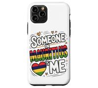 Someone in Mauritius Loves Me Long Distance Love Coque pour iPhone 11 Pro