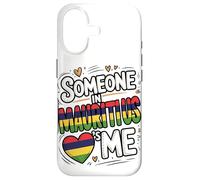 Someone in Mauritius Loves Me Long Distance Love Coque pour iPhone 17