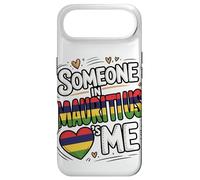 Someone in Mauritius Loves Me Long Distance Love Coque pour iPhone Air