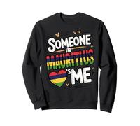Someone in Mauritius Loves Me Long Distance Love Sweatshirt