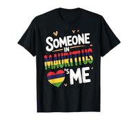 Someone in Mauritius Loves Me Long Distance Love T-Shirt