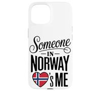 Someone in Norway Loves Me Long Distance Love Coque pour iPhone 15