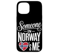 Someone in Norway Loves Me Long Distance Love Coque pour iPhone 15
