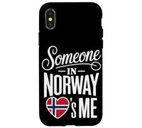 Someone in Norway Loves Me Long Distance Love Coque pour iPhone X/XS