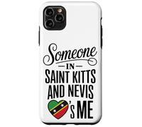 Someone in Saint Kitts and Nevis Loves Me Heart Coque pour iPhone 11 Pro Max