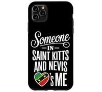 Someone in Saint Kitts and Nevis Loves Me Heart Coque pour iPhone 11 Pro Max