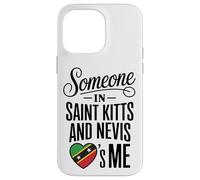 Someone in Saint Kitts and Nevis Loves Me Heart Coque pour iPhone 14 Pro Max