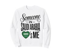 Someone in Saudi Arabia Loves Me Heart Saudi Sweatshirt