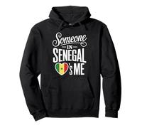 Someone in Senegal Loves Me Country Pride Sweat à Capuche