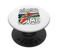 Someone in Seychelles Loves Me Long Distance Love PopSockets PopGrip Adhésif