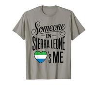 Someone in Sierra Leone Loves Me Heart Pride T-Shirt
