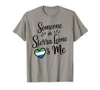 Someone in Sierra Leone Loves Me Long Distance Love T-Shirt