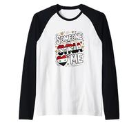 Someone in Syria Loves Me Syrian Flag Heart Manche Raglan