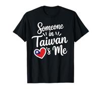 Someone in Taiwan Loves Me Heart Flag Symbol T-Shirt