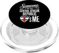 Someone in The Central African Republic Loves Me PopSockets PopGrip pour MagSafe