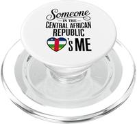 Someone in The Central African Republic Loves Me PopSockets PopGrip pour MagSafe