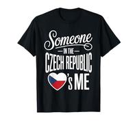 Someone in The Czech Republic Loves Me Heart T-Shirt