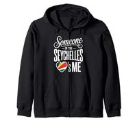 Someone in The Seychelles Loves Me Long Distance Sweat à Capuche