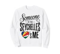 Someone in The Seychelles Loves Me Long Distance Sweatshirt