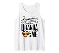 Someone in Uganda Loves Me Long Distance Love Débardeur