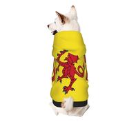Somerset Sweat à capuche pour chien Motif drapeau du comté de petite taille Doux et respirant