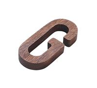 Somerway Ornement de Lettre en Bois de 3,15 po pour décoration Murale Bricolage - Bloc d'alphabet en Bois de Style Nordique Non Peint A à Z Lettres Maison Signes Porte Table Décor G